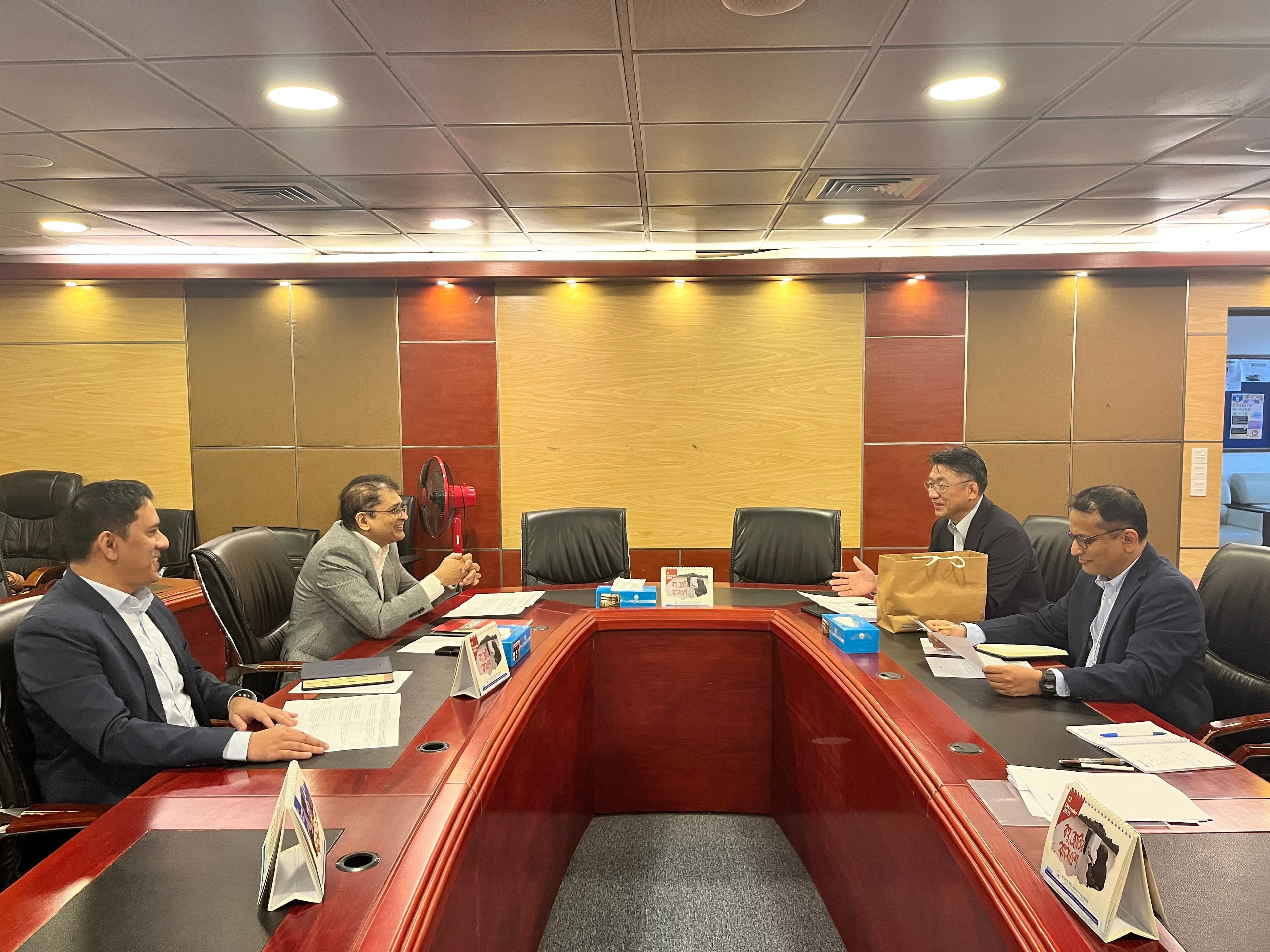 Nippon Koei Bangladesh–NSU Collaboration:  Courtesy Visit to North South University 